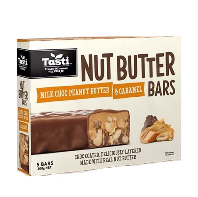 Tasti Nut Butter Bar Peanut Butter Caramel 200g