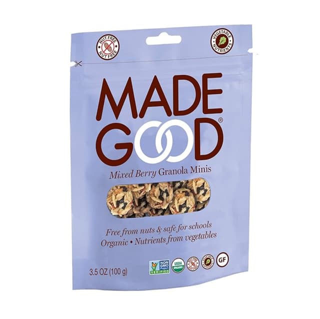 Made Good Organic Granola Mini Mix Berry 100g