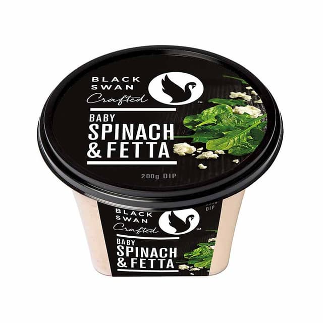 Black Swan Baby Spinach & Fetta Dip Australia 200g
