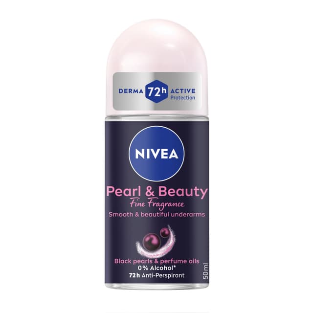 Nivea Pearl & Beauty Fine Fragrance Roll 50ml