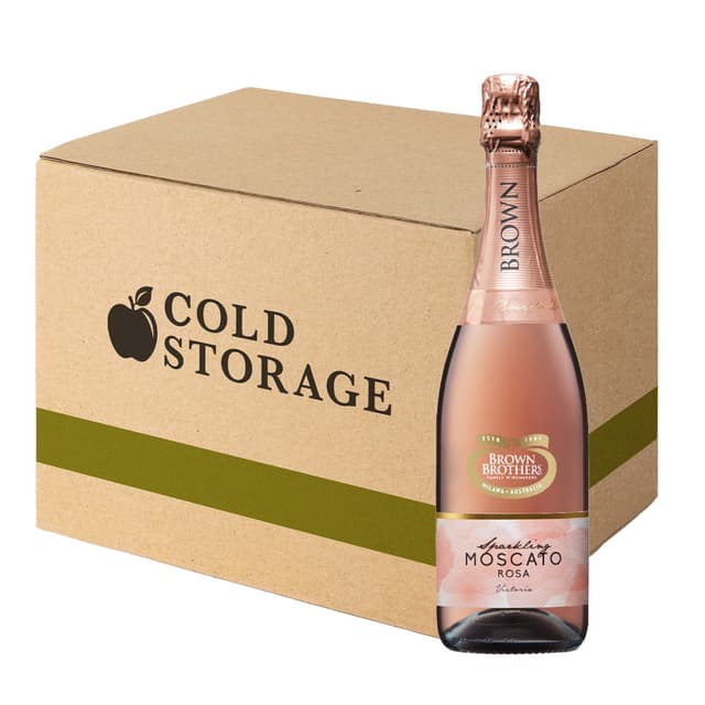 Brown Brothers Sparkling Moscato Rosa 6 x 750ml