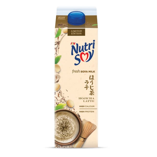 Nutrisoy Soya Milk Hojicha Latte 946ml