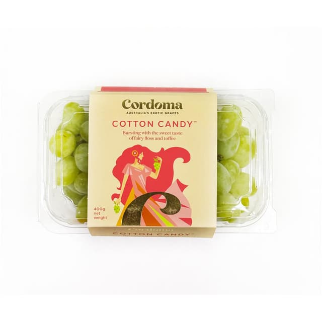 Cordoma Cotton Candy Grape Australia 400g
