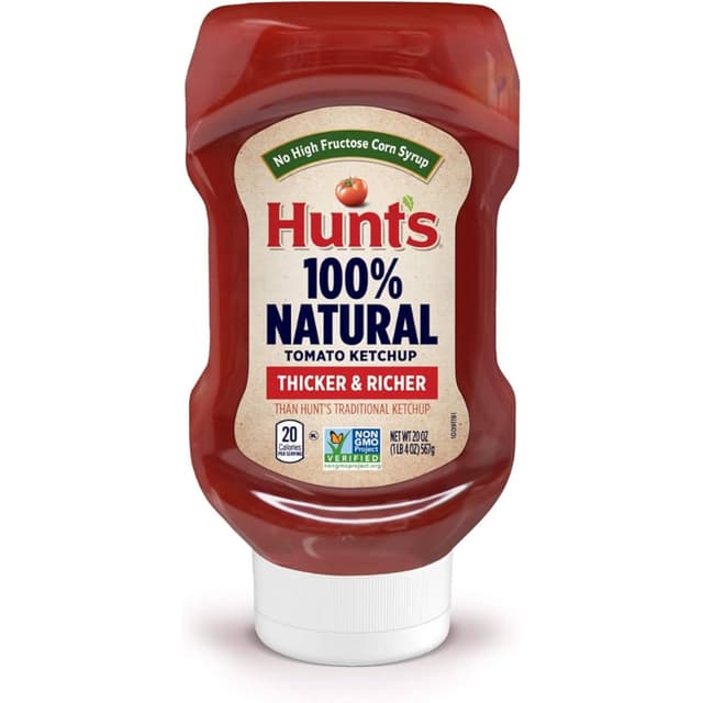 Hunt's 100% Natural Tomato Ketchup 567g