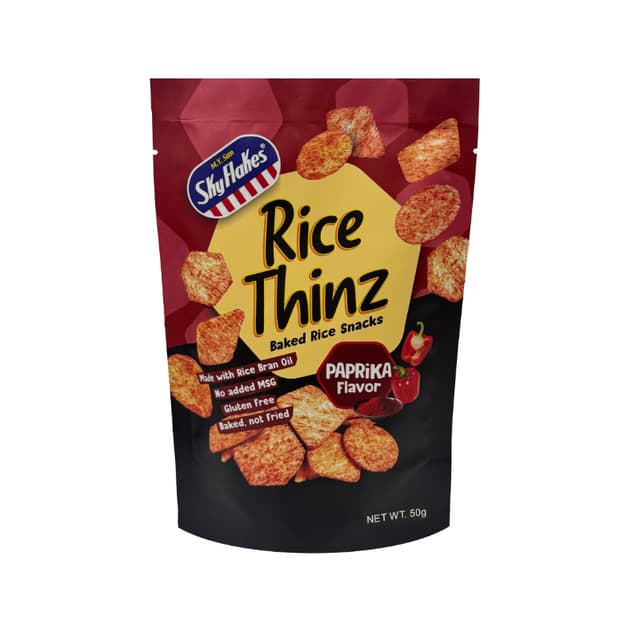 Skyflakes Rice Thinz Paprika 50g