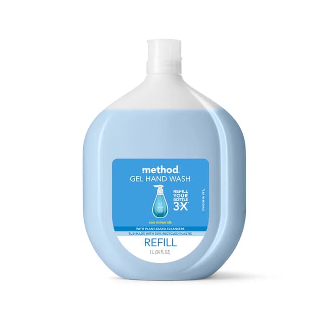 Method Gel Hand Wash Refill Seaminerals 1l