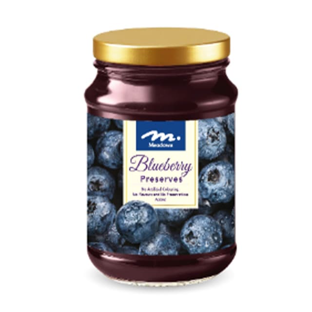 Meadows Blueberry Preserves 340g