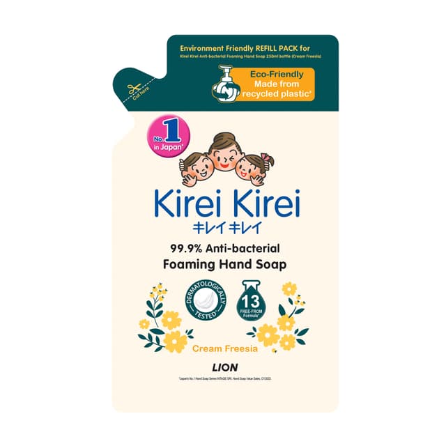 Kirei Kirei Foam Hand Soap Refill Cream Freesia 200ml