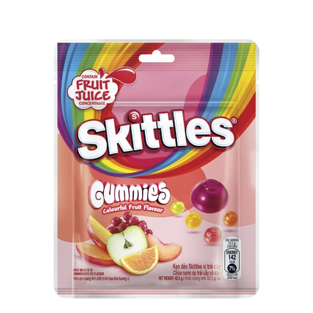 Skittles Gummies Fruit 42.5g
