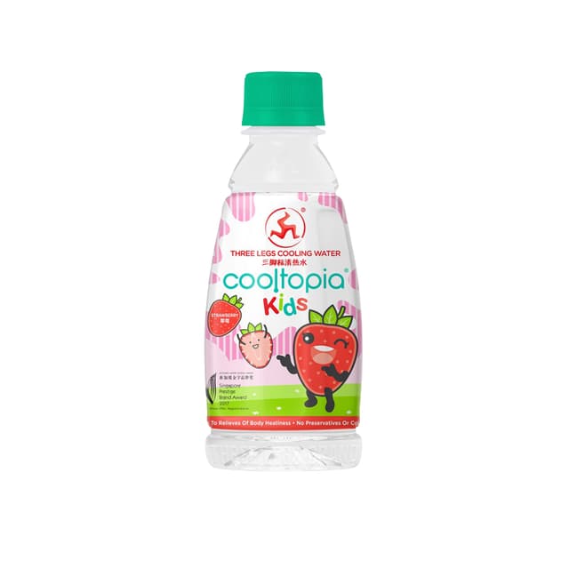 Three Legs Cooltopia Strawberry 250ml