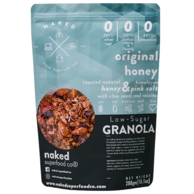 Naked Low Sugar Granola Original 228g