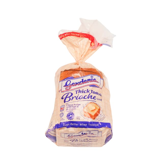 Gardenia Thick Brioche Loaf 380g