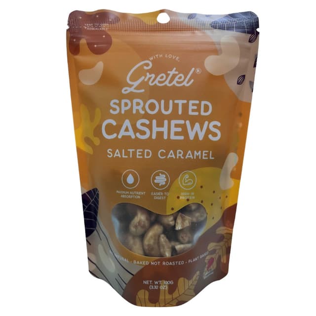 Gretel Cashews Salted Caramel 100g