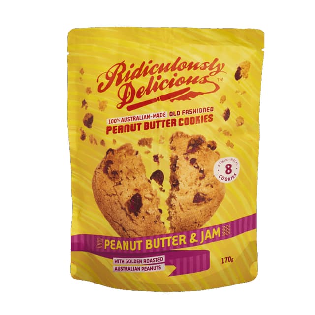 Ridiculously Cookie Peanut Butter & Jam 170g
