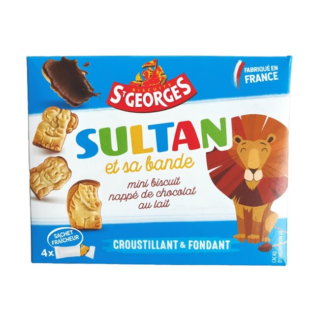 St Georges Milk Choc Animal 4s 160g