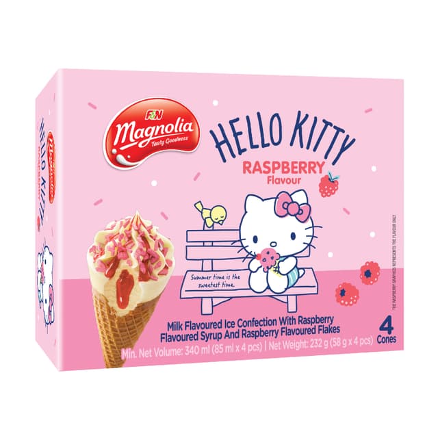 Magnolia Hello Kitty Raspberry 4s x 85ml