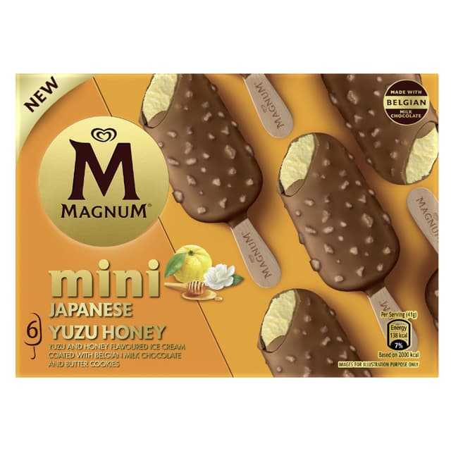 Magnum Mini Yuzu Honey 6 x 50ml