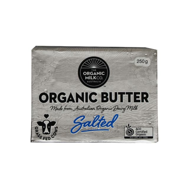 The Organic Milk Co Salted Butter 250g