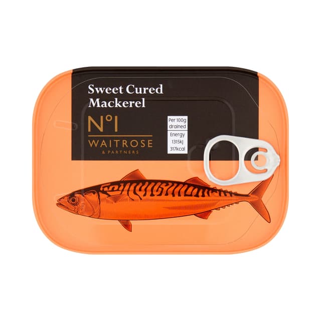 Waitrose No1 Sweet Cured Mackerel 110g