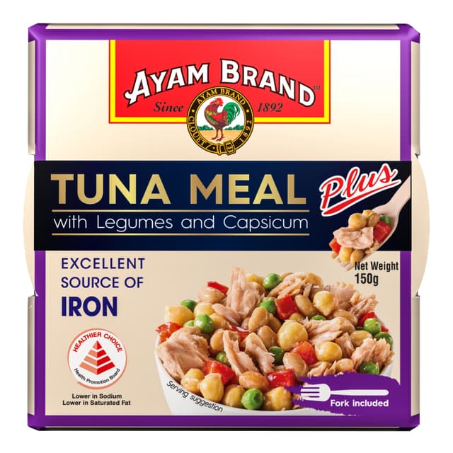Ayam Tuna Meal With Legumes Capsicum 150g
