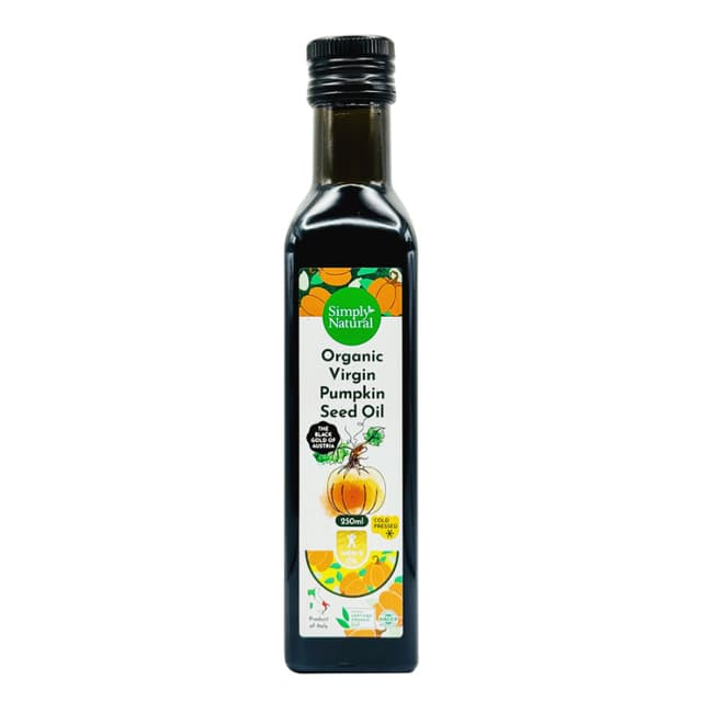 Simply Natural Organic Virgin Pumpkin Seed Oil 250ml