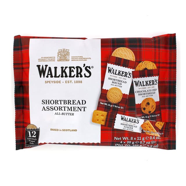 Walkers Shortbread Assortment 168g