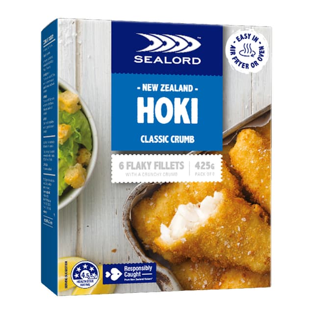 SEALORD CRUMB FILLETS 425G