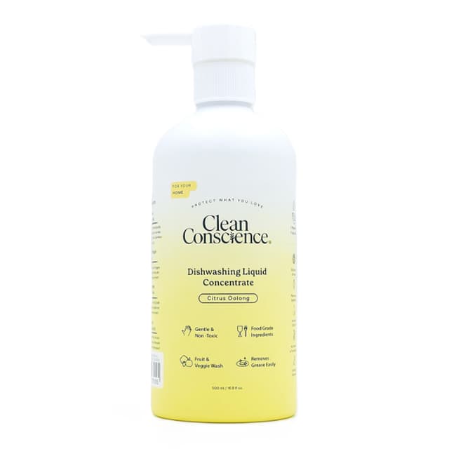 Clean Conscience Dishwashing Liquid Citrus Oolong 500ml