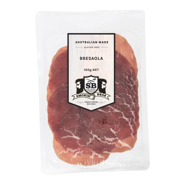 Smokin Bros Sliced Bresaola 100g