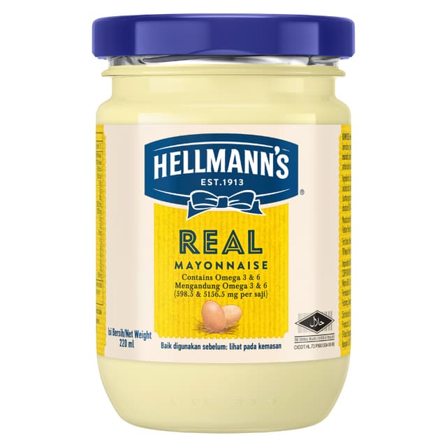Hellmann's Real Mayo 220ml
