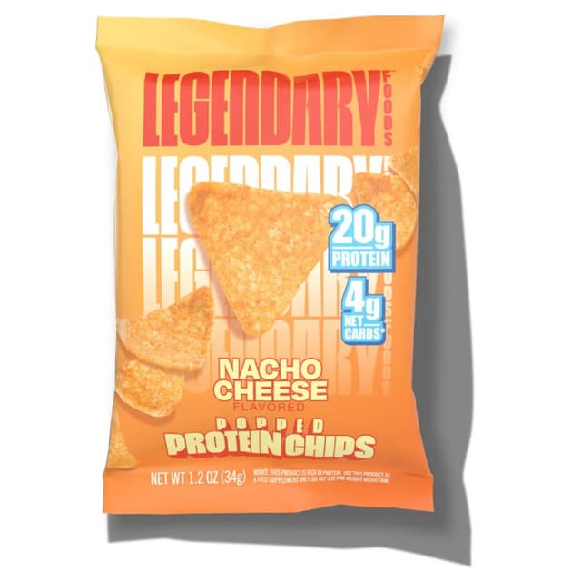 Legendary Nacho Cheese Protein Chips 34g