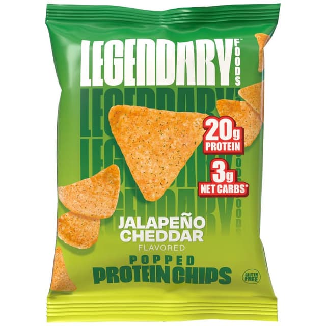 Legendary Jalapeno Cheddar Protein Chips 34g