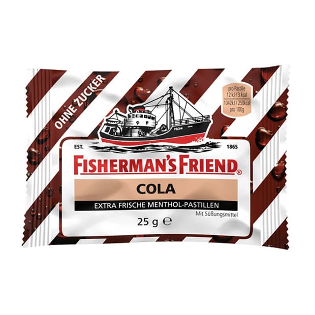 Fisherman friend Sugar Free Cola 22g