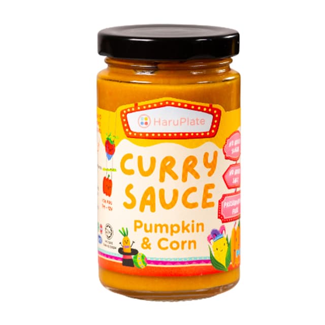 Haruplate Curry Sauce Pumpkin & Corn 200g