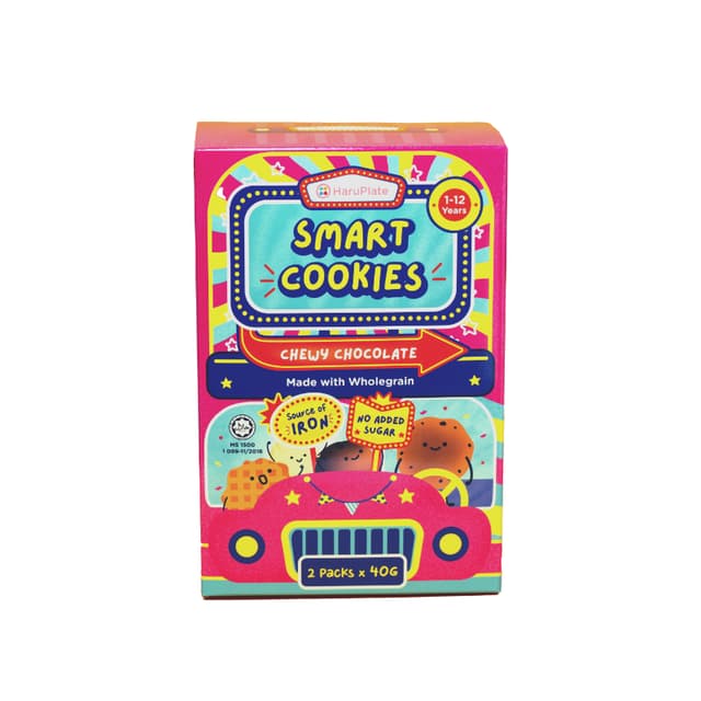 Haruplates Chewy Chocolate Cookies 80g