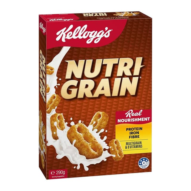 Kellogg's Nutri-Grain Cereal 290g