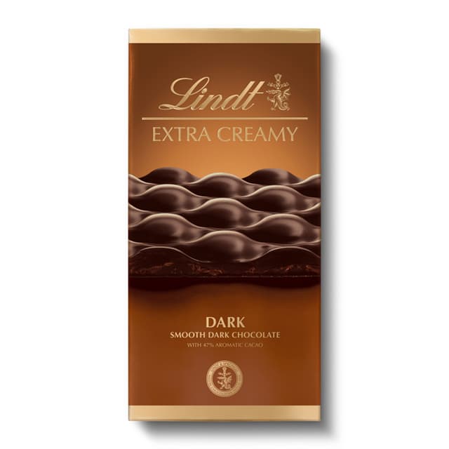 Lindt Extra Creamy Dark Chocolate 80g