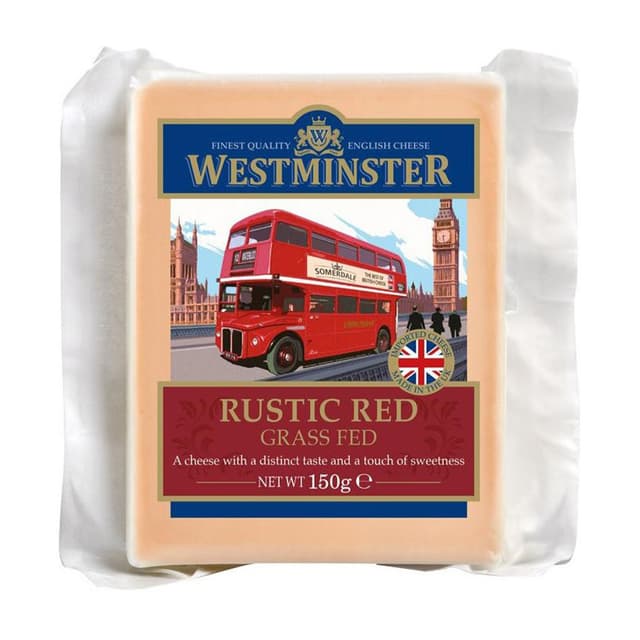Westminster Rustic Red Cheddar 150g