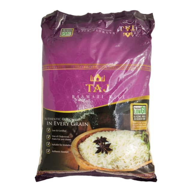 Taj Basmati Rice 5kg