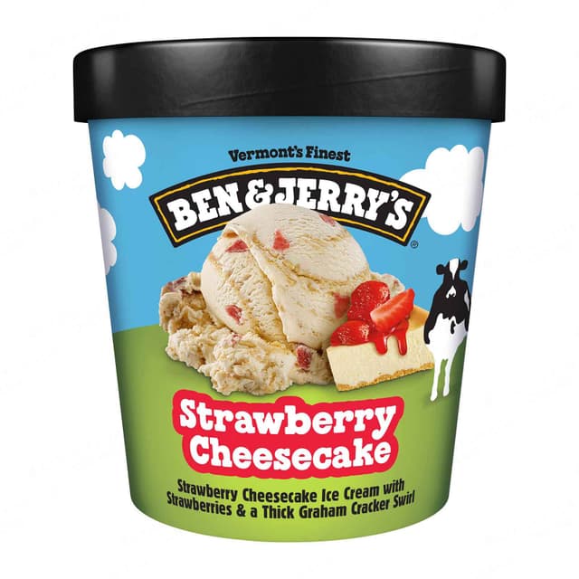 Ben & Jerry's Strawberry Cheesecake 458ml