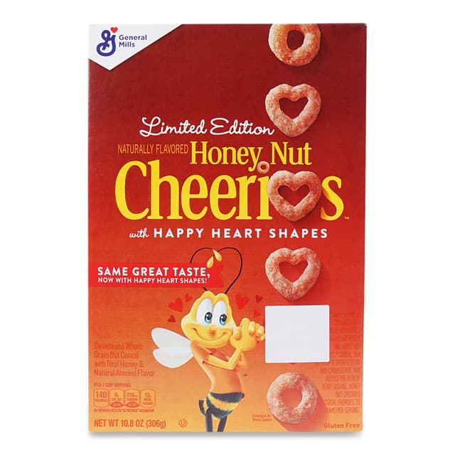 General Mills Cheerios Cereal - Honey Nut 306g