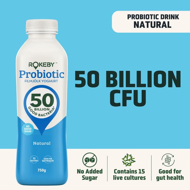 Rokeby Probiotic Natural Yoghurt 750g