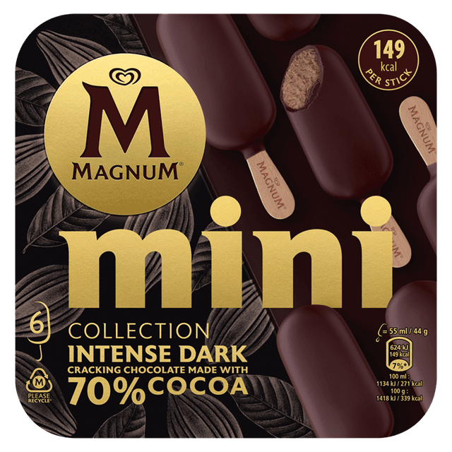 Magnum Intense Dark Amber 6 x 55ml