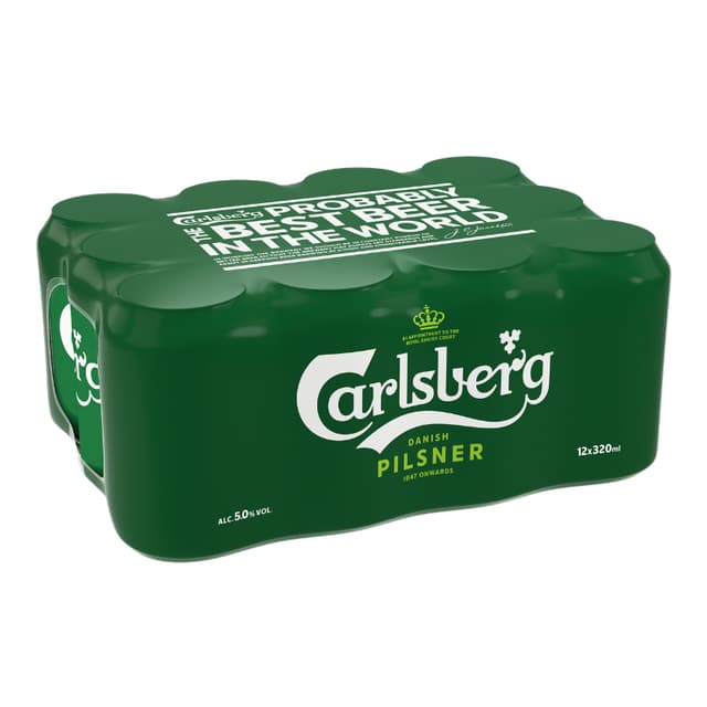 Carlsberg Beer Can 12 x 320ml
