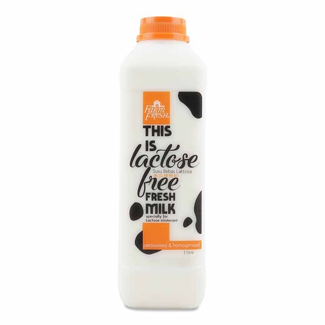 Farm Fresh Fresh Milk Lactose Free 1L