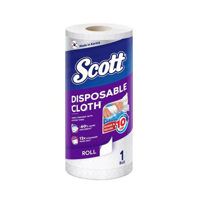 Scott Disposable Kitchen Cloth 1x63s