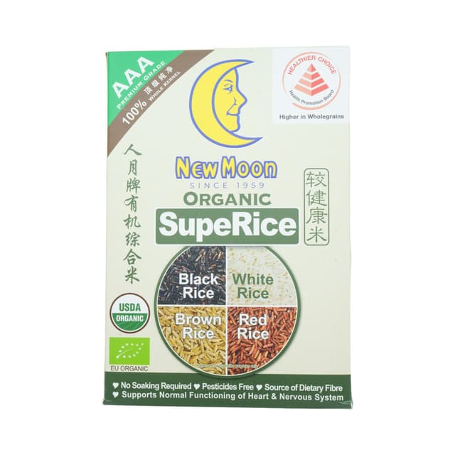 New Moon Organic Super Rice, 1.8kg