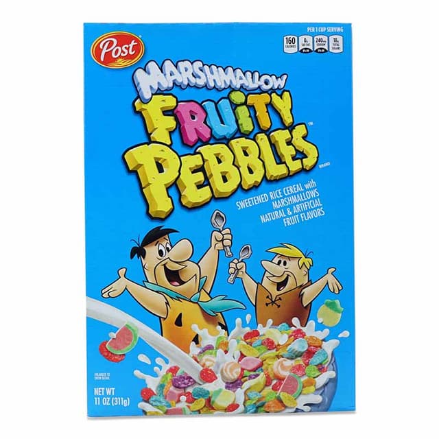 Post Fruity Pebbles With Marsmallow 311g