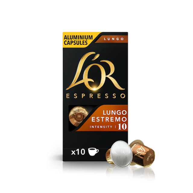 L'Or Espresso Capsules Lungo Estremo 10s X 5.2g