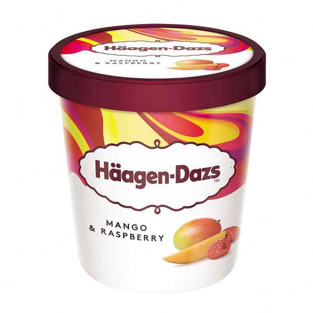 Haagen Dazes Mango & Raspberry Pint 473ml
